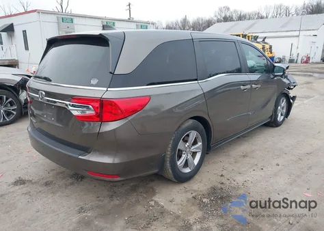 2020 Honda Odyssey Ex-L/Ex-L W/Navi Res z USA, uszkodzony, nr VIN 5FNRL6H75LB058971